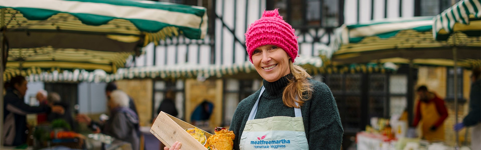 Dorset Farmers Market Chairman Karen Welford