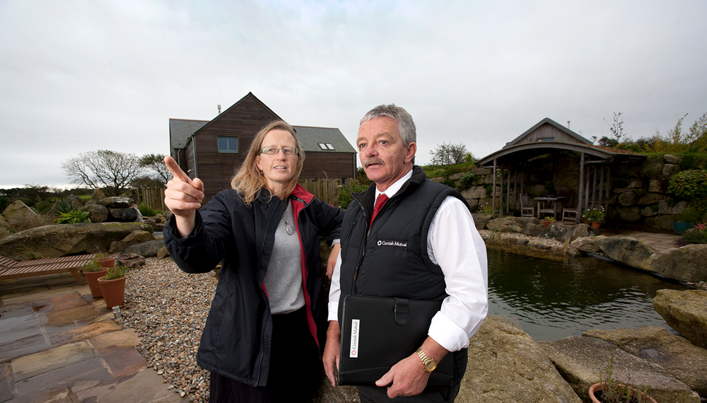 Little White Alice Cornwall with Local Insurance Advisor
