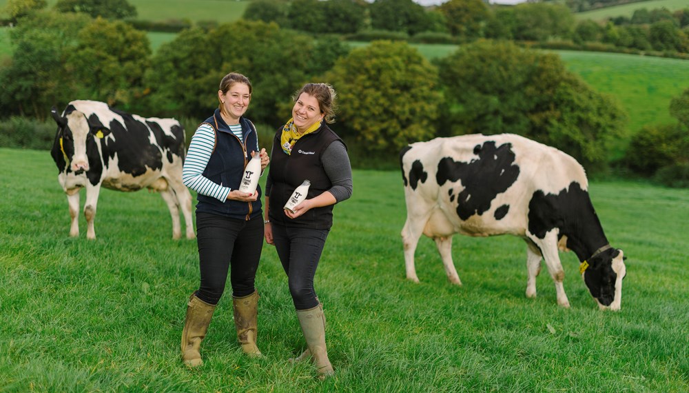 Gemma Smale-Rowland Of Cornish Moo With Local Insurance Advisor