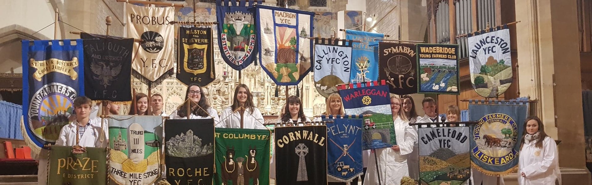 Cornwall YFC standing together